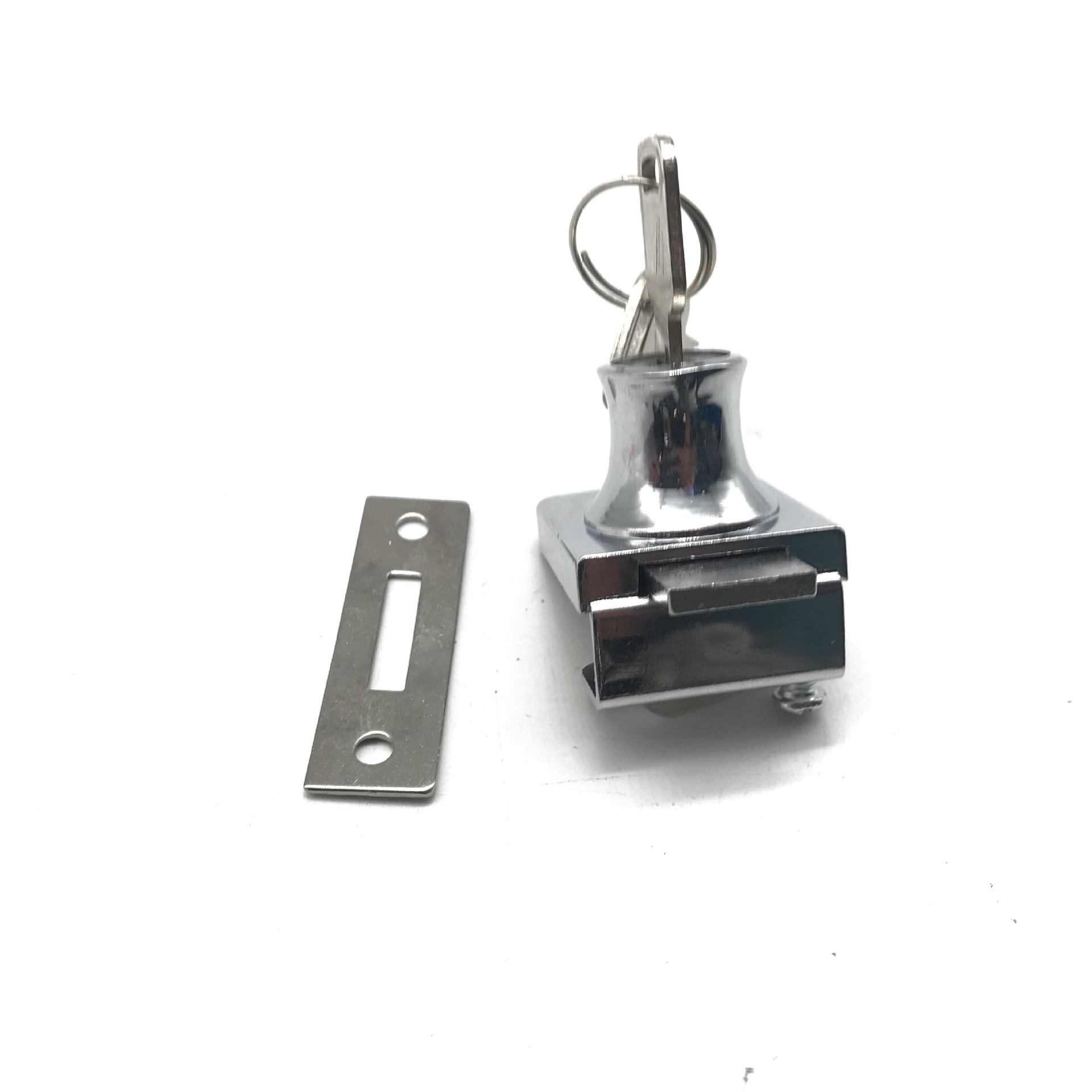 Window lock Glass cabinet Mobile phone counter Display product counter Zinc alloy glass lock
