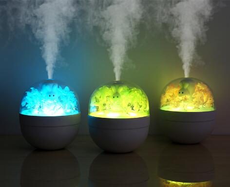 Sweet rabbit humidifier USB mini car charging humidifier Office room small humidifier thumbnail