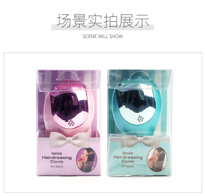 OEM Japan's same model of electric sonic vibration magnetic massage comb and portable ion hair comb Application Scenario