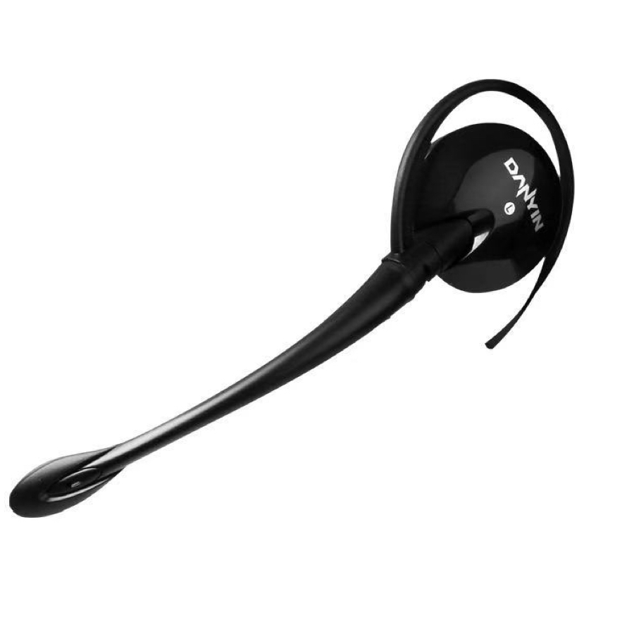 Dx-132 wired mobile phone single side game headset business phone with microphone ear to hang guide machine