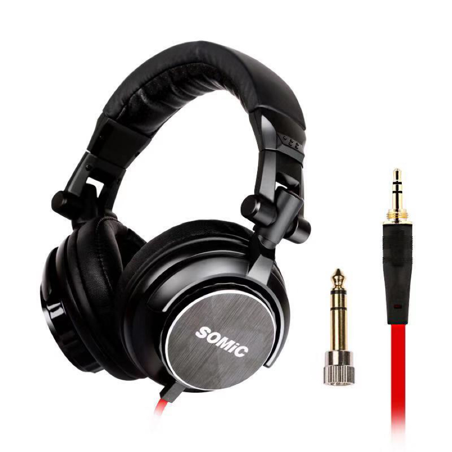 MM185 Mobile music electronic organ noise-cancelling HIFI monitoring headphones over-ear subwoofer Application Scenario