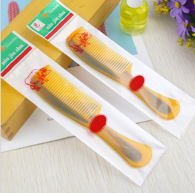 Carry a fashion comb straight hair long hair home travel hair plastic comb