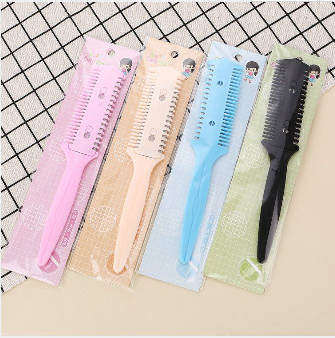 Double blade hair-cutting hair-cutting comb Hair-cutting comb Hair-cutting knife bangs thinning thinning machine