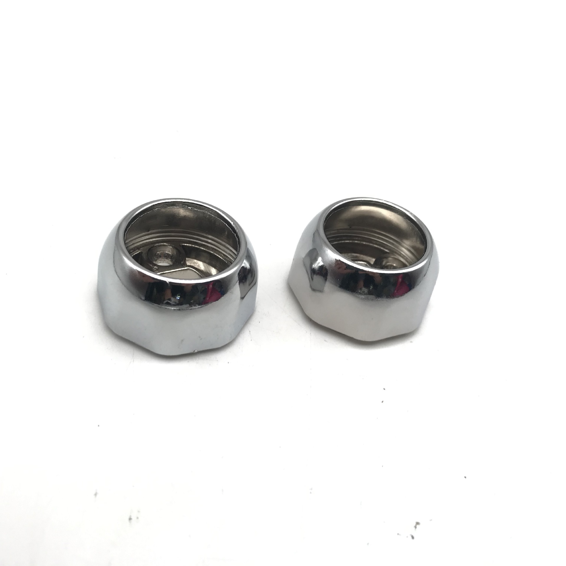 Stainless steel flange seat wardrobe rod fittings round tube base 30mm diameter