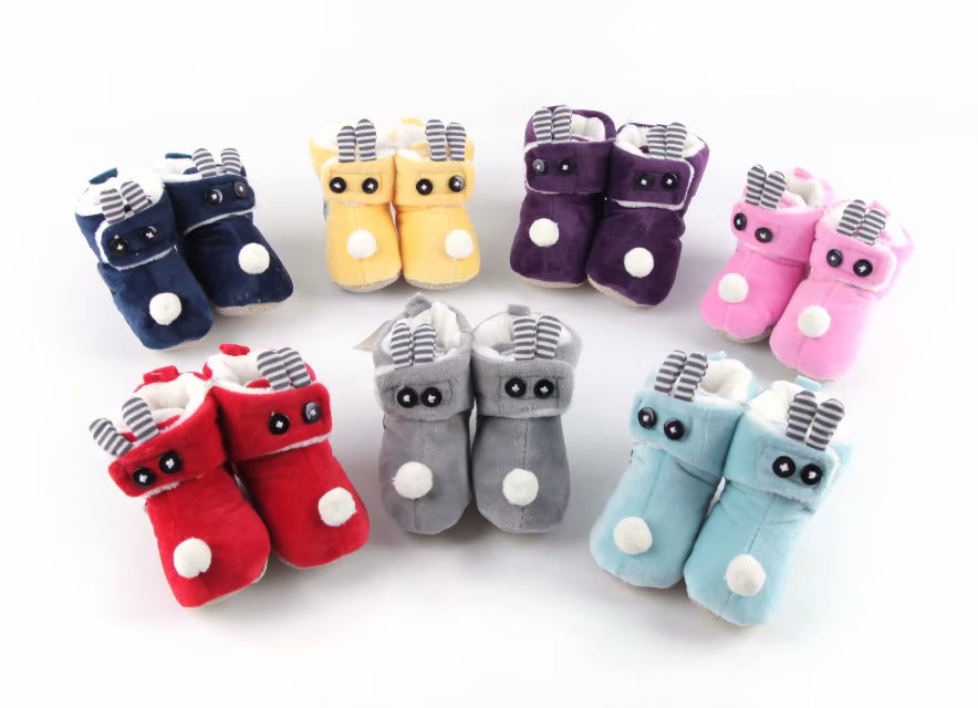 Sheriva suede cartoon never drops shoes eyes small ears