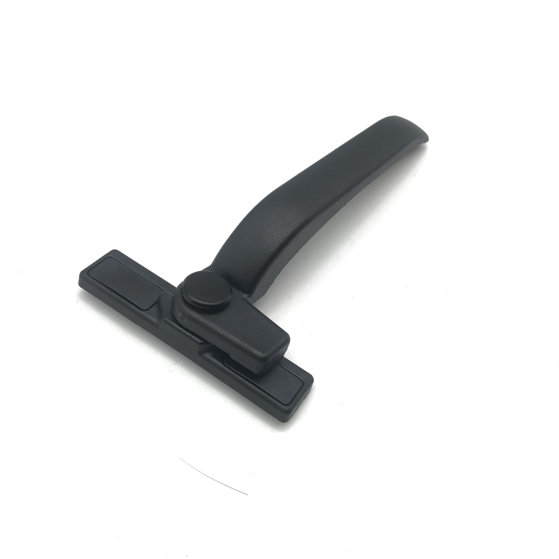 Plastic flat 7-word window handle inside and outside window handle household hardware accessories