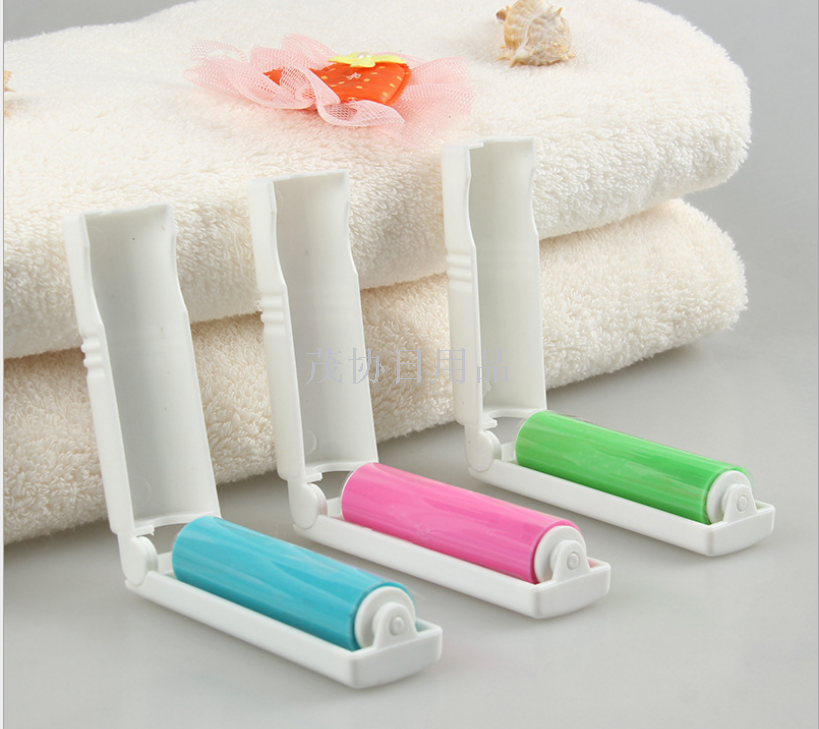 Portable foldable wool gluer washable Mini portable wool gluer roller wool eliminator
