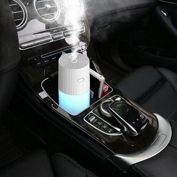 Night light cup humidifier, USB mini car humidifier, small water replenishment humidifier for office, bedroom, air conditioning room details Picture