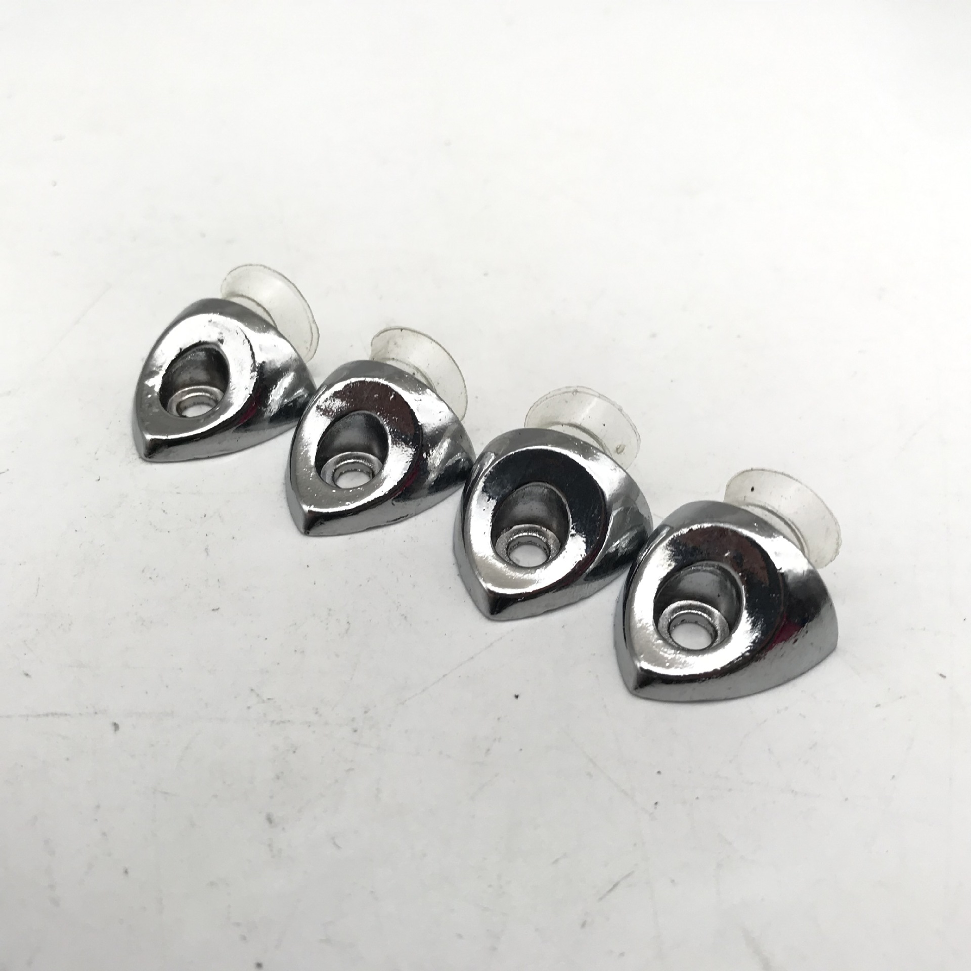 Factory direct glass laminate cabinet shelf bracket heart-shaped bracket
