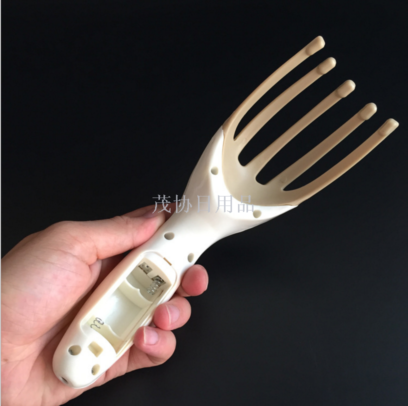 جهاز جديد لتدليك الرأس هو Veleka كهربائي جهاز تدليك مخلب مصغرة USB Specification image