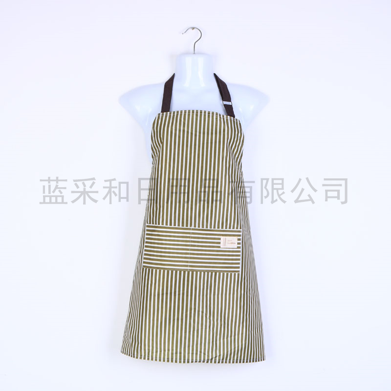 Yiwu quality Korean-style fashionable aprons, kitchen waterproof and oil-proof, home cooking and housework waist wraps, men's and women's work clothes Specification image