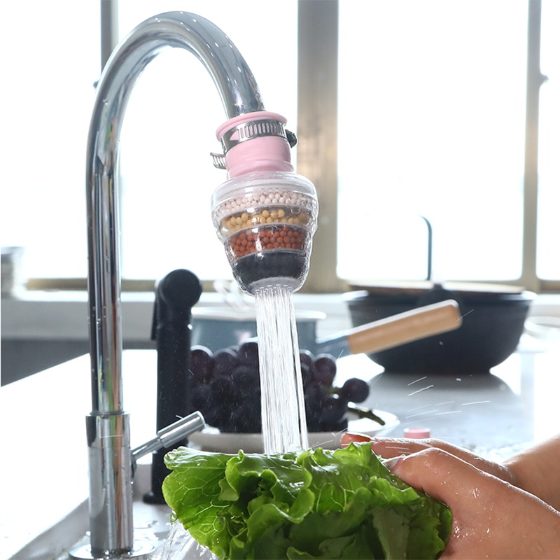 厂家直销防溅花洒 厨房水龙头过滤器伸缩延长滤水器可旋转节水器