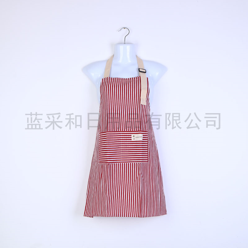 Yiwu Quality household kitchen oil-proof cartoon long-sleeved waterproof men's and women's adult coveralls and fashionable aprons details Picture
