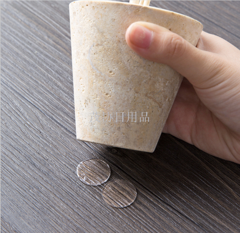 Acrylic circular seamless transparent double-sided tape, 70 pieces of creative super adhesive strong waterproof small film stickers details Picture