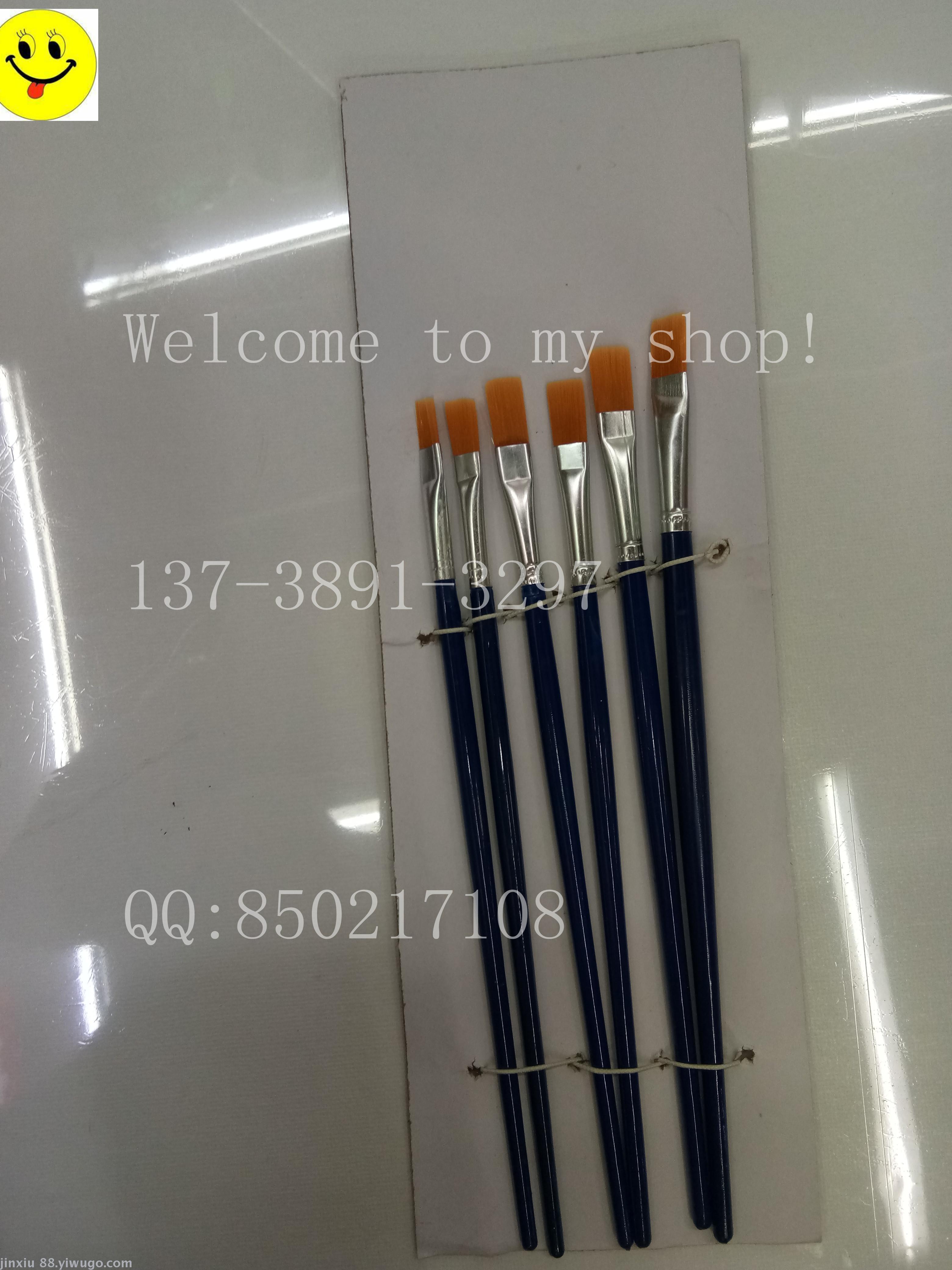 笔，套装笔， 尼龙笔，油画笔，美术用品，儿童幼儿园画画用品细节图