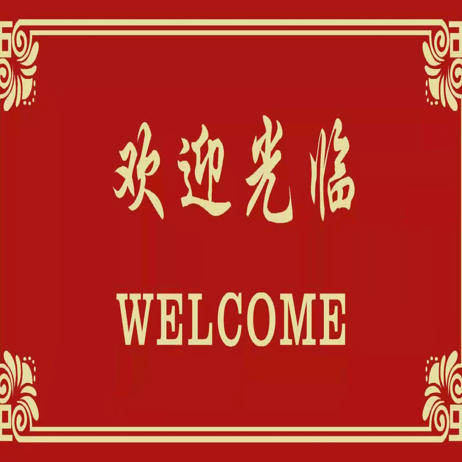 红色门垫迎宾地毯120x200欢迎光临地毯大门口除尘地垫