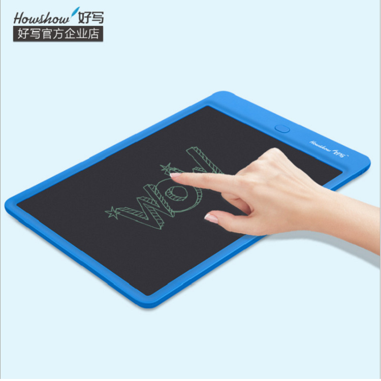 Easy to write 12-inch thick handwriting, lockable LCD electronic handwriting board, children's doodle writing, early education drawing board, message writing Application Scenario