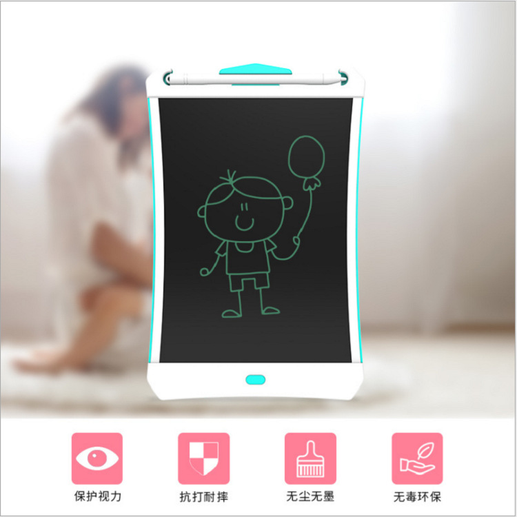 Factory direct sales of new light-energy LCD small blackboard, children's drawing and doodling board, LCD electronic handwriting board details Picture