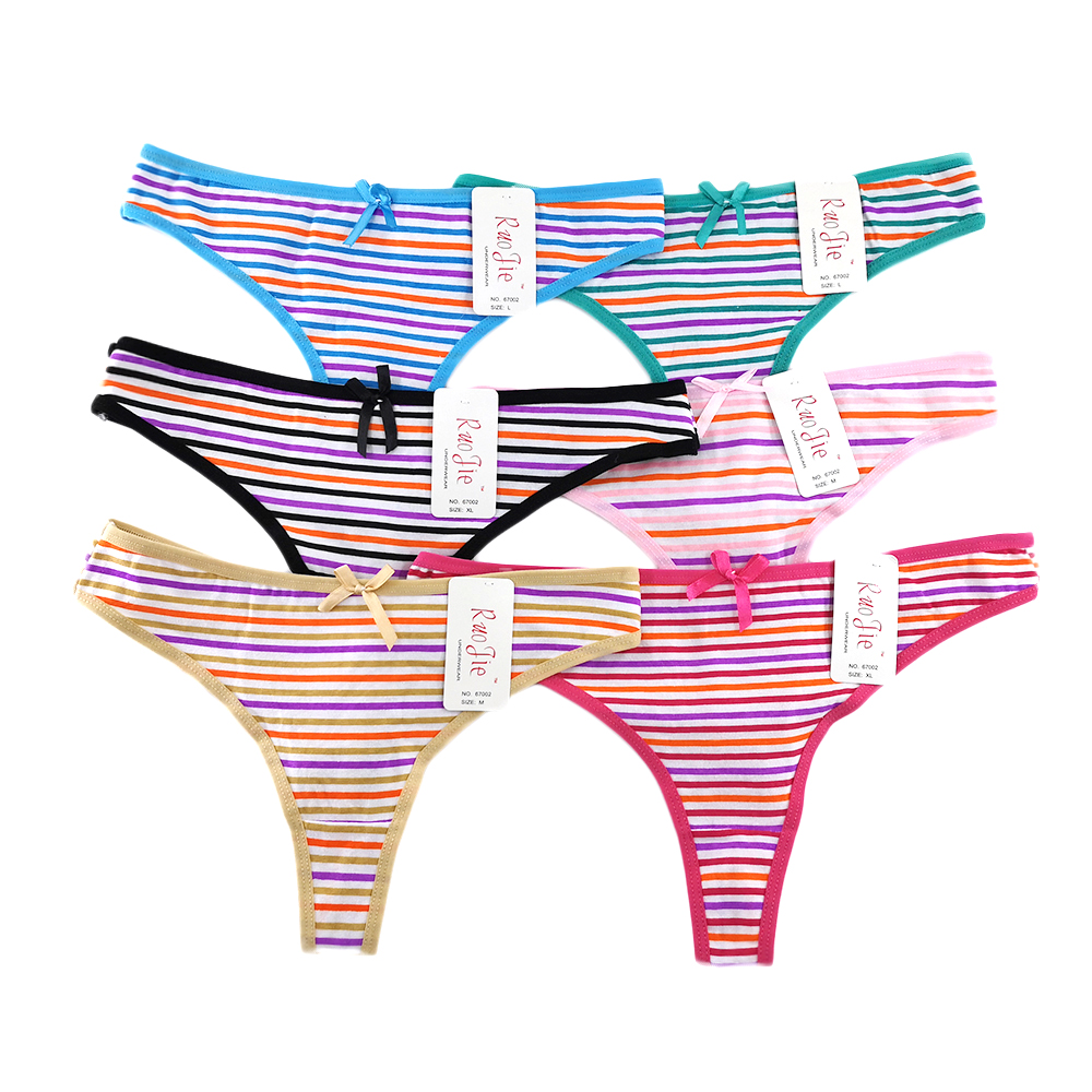 Foreign trade spot printing female thong pants Ethiopia hot sale ladies sex bra underwear Item Picture