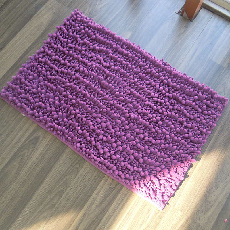 Small and large wool thickness Chenille mat high quality thumbnail