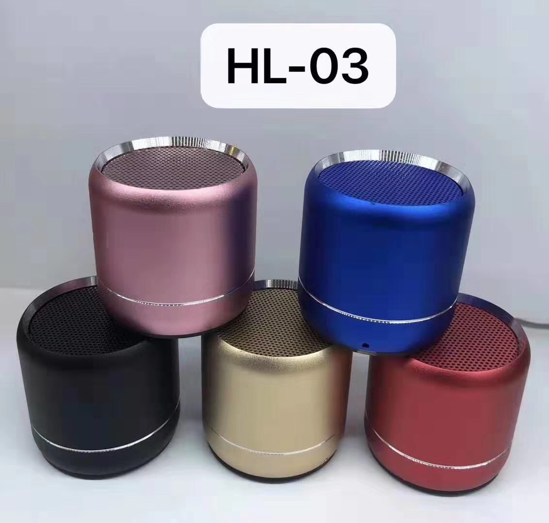 New aluminum alloy mini wireless Bluetooth speaker, creative card slot speaker, exquisite gift speaker Item Picture