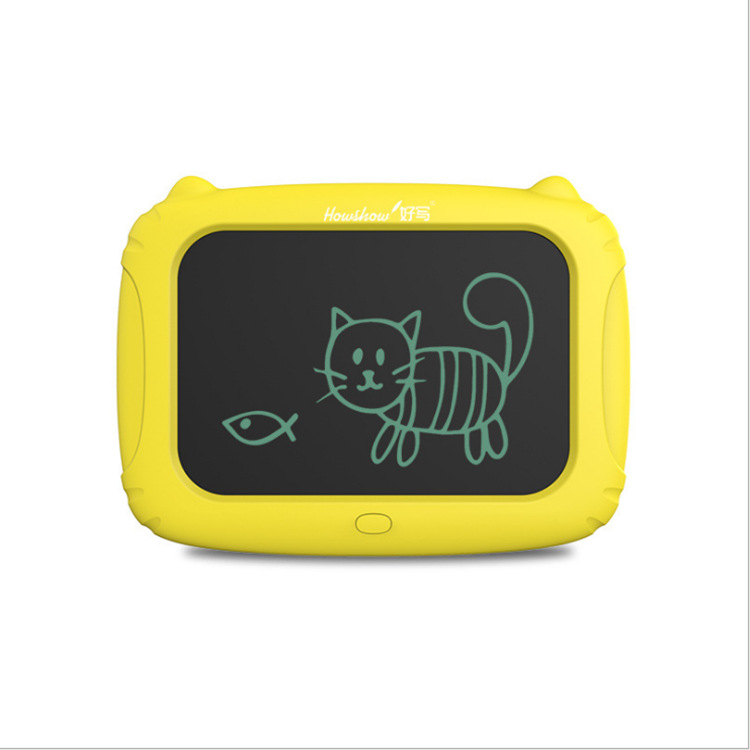 Good Writing 10.5-inch cartoon cat style drawing board, children's LCD drawing hand-drawing board, color handwriting doodling erasable board Application Scenario