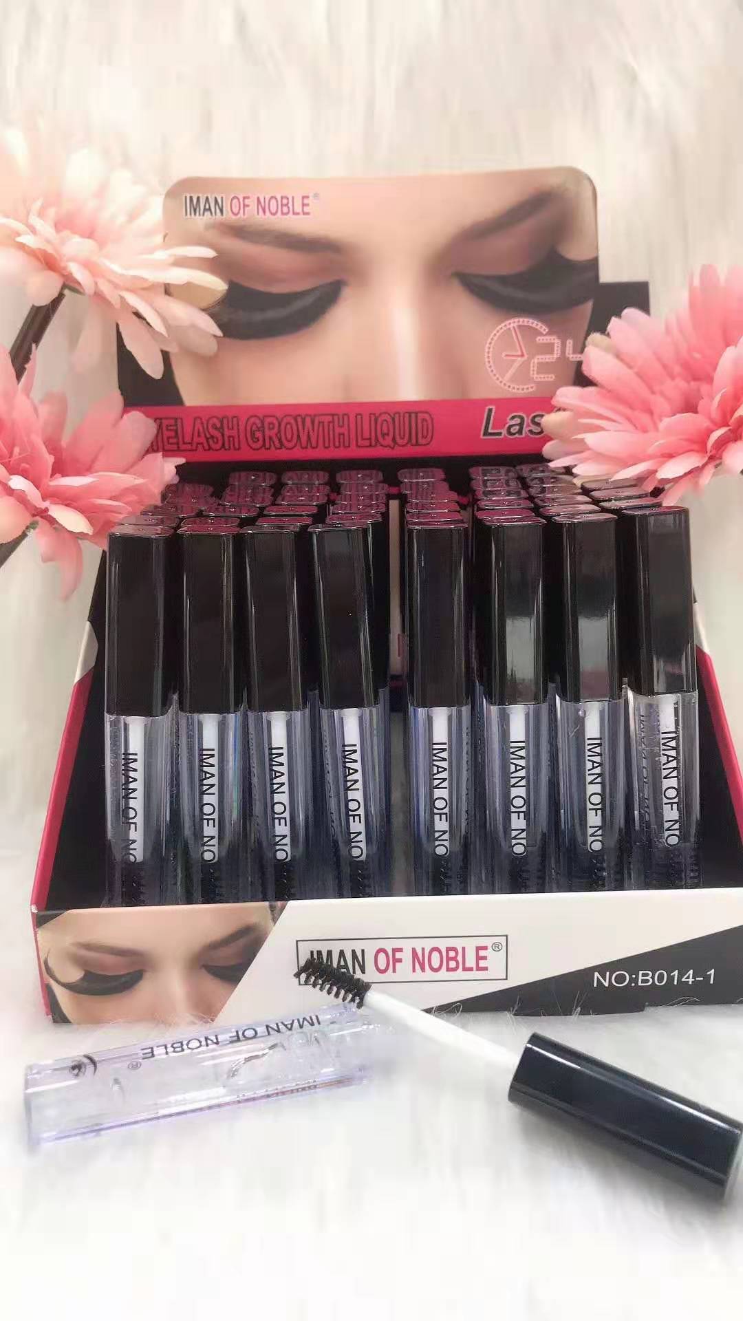 2019新款化妆品彩妆IMAN OF NOBLE 品牌无色睫毛增长液 厂家直销