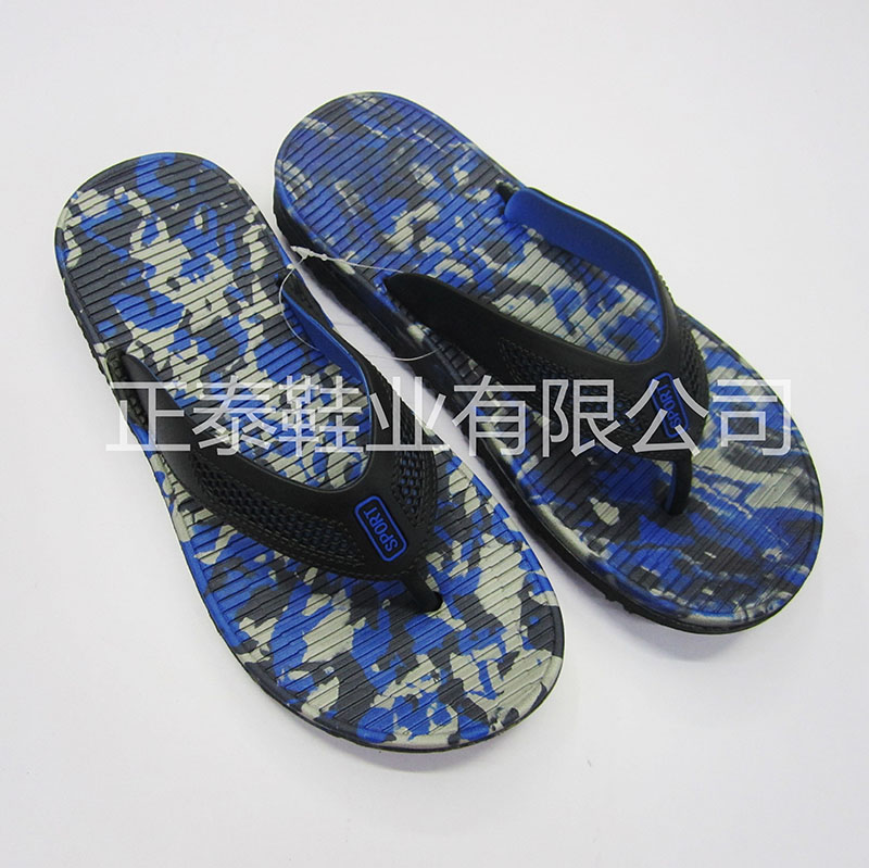 New injection-molded EVA camouflage men's herringbone slippers are available in stock and the LOGO can be customized Application Scenario