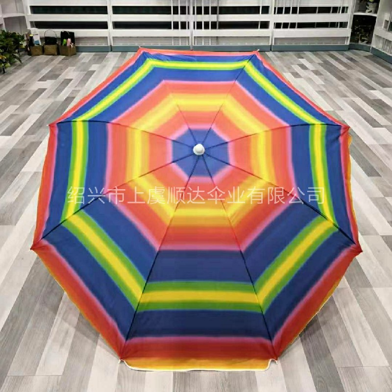 SDumbrella厂家直销170T涤丝布沙滩伞，花型多样 质量优质详情图3