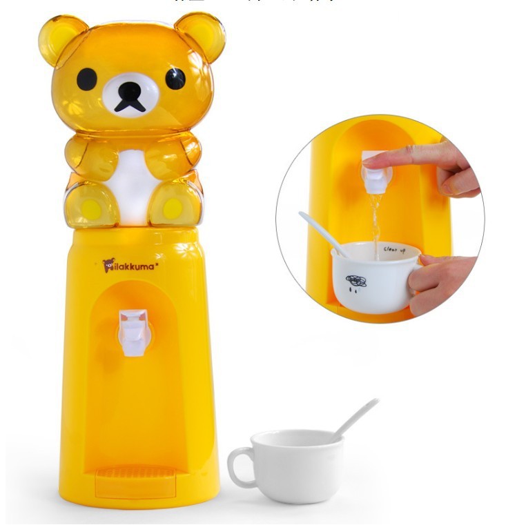Douyin Internet celebrity Dingdang 8 cups of water cartoon mini water dispenser, small water dispenser for office and dormitory, student water bottle Specification image
