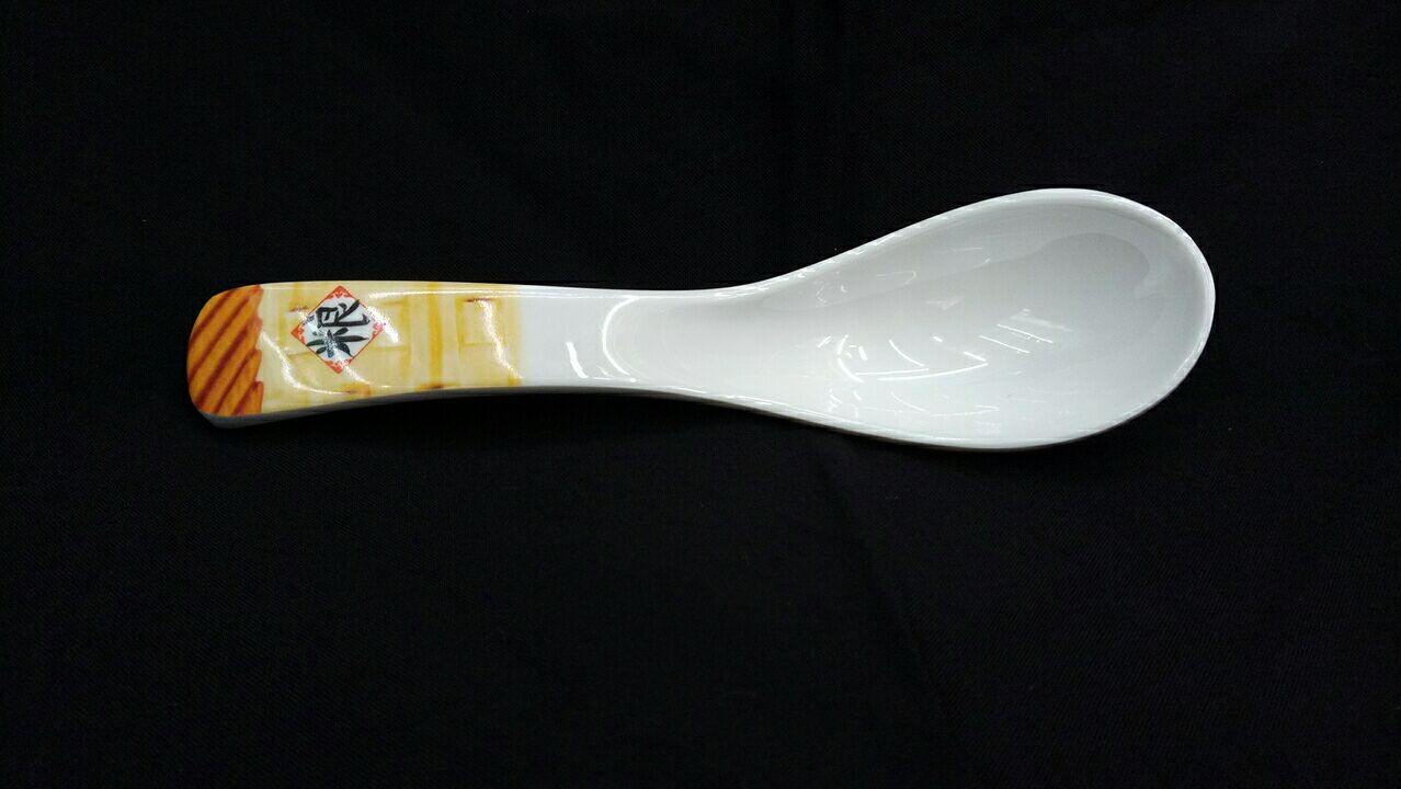 Nostalgic farmhouse A5 melamine bamboo spoons