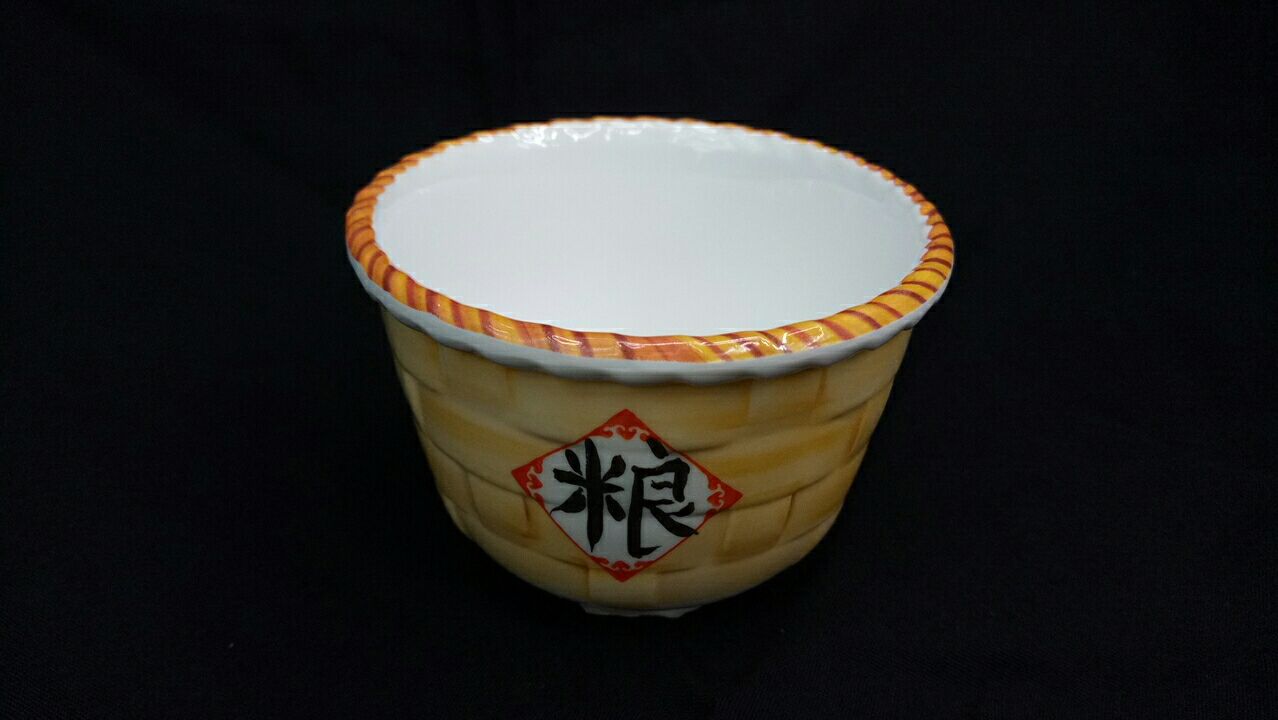 Nostalgic farmhouse A5 melamine bamboo 3.2 inch cup