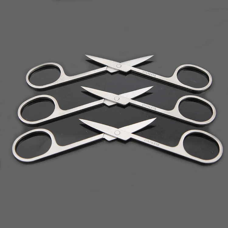 Stainless steel beauty eyebrow scissors, eyebrow shaping scissors A, double eyelid tape scissors, beauty scissors small tools Application Scenario