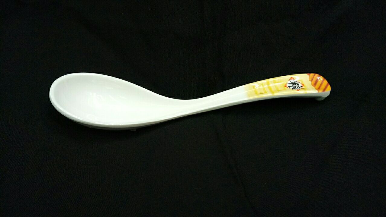 Nostalgic farmhouse A5 melamine bamboo spoons