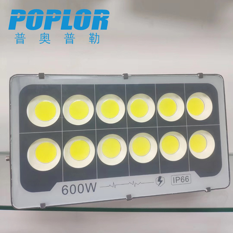 LED明月新款COB投光灯 300W泛光灯 投射灯防水户外工程照明灯细节图