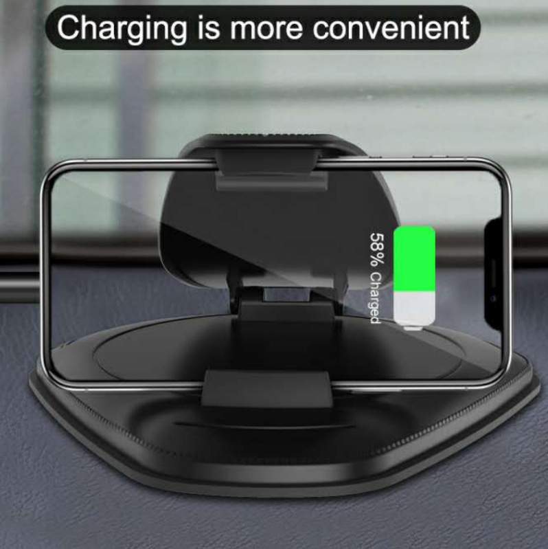 车载中控台夹手机支架 汽车手机导航架多功能通用型 汽车用品跨境