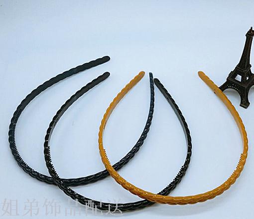 Korean version of light plate dark frosted head hoop head clip series Specification drawing