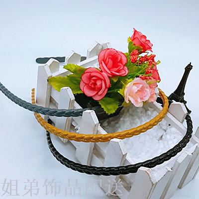 Korean version of light plate dark frosted head hoop head clip series Application Scenario