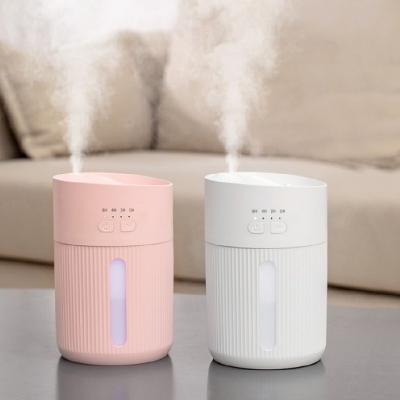 A small round water humidifier
