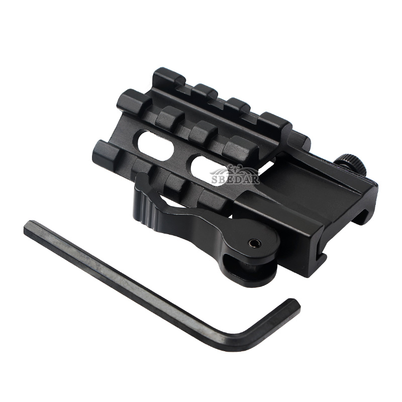 20mm wide quick-release convertible three-sided rail sight multi-sided convertible track details Picture