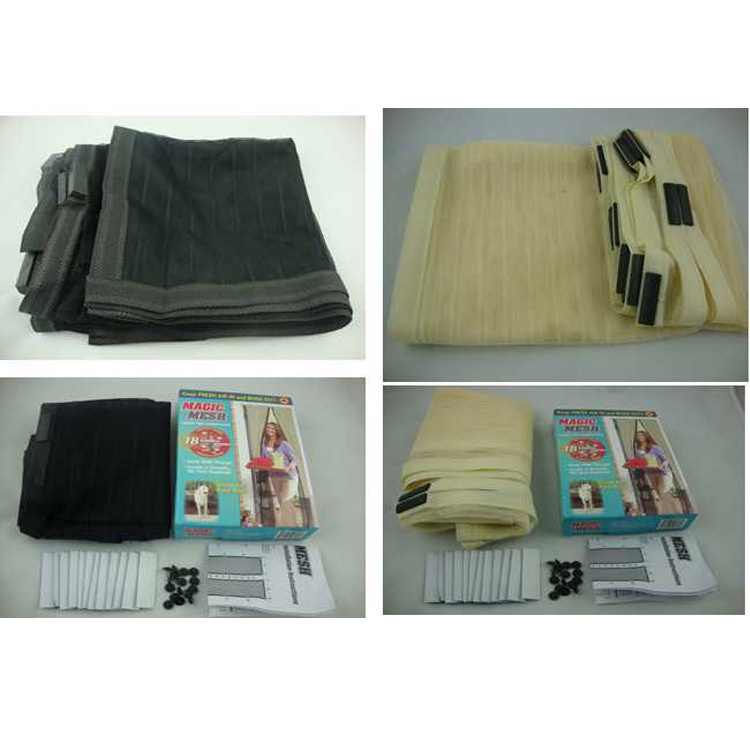 magic mesh magnetic soft screen door mosquito repellent curtain Wedding decoration TV hot sales product Other wedding supplies door curtain wholesale details Picture