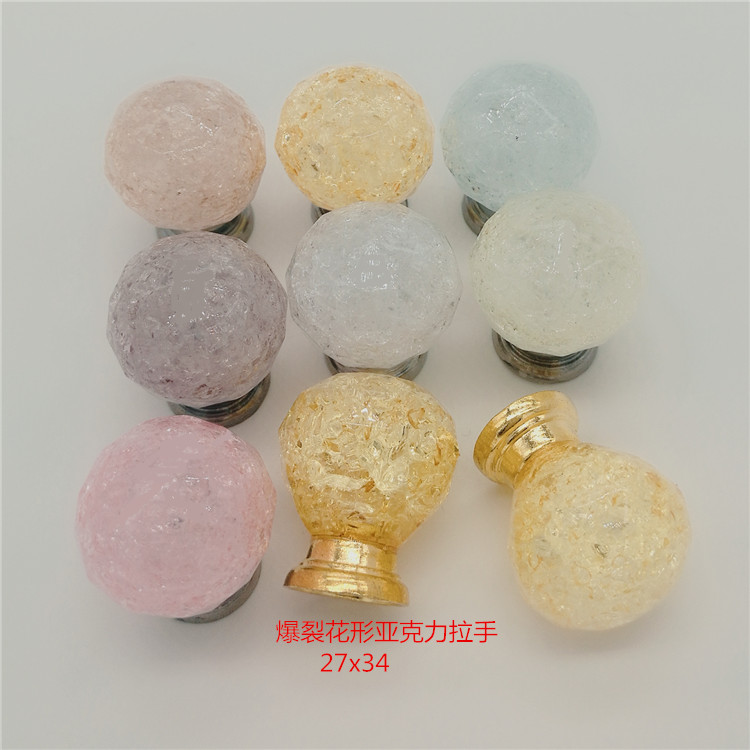 The manufacturer wholesals burst acrylic and customizes new acrylic handles based on samples Item Picture