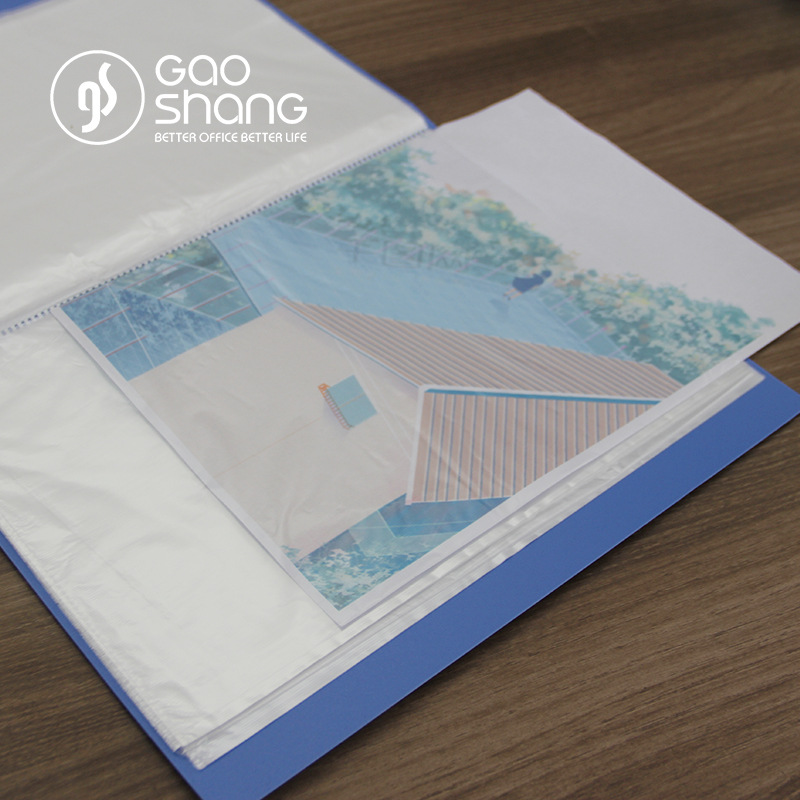 File booklet A4 10/20/30/40/60/80/100 pages file booklet with box, high-end AB10AC Specification image