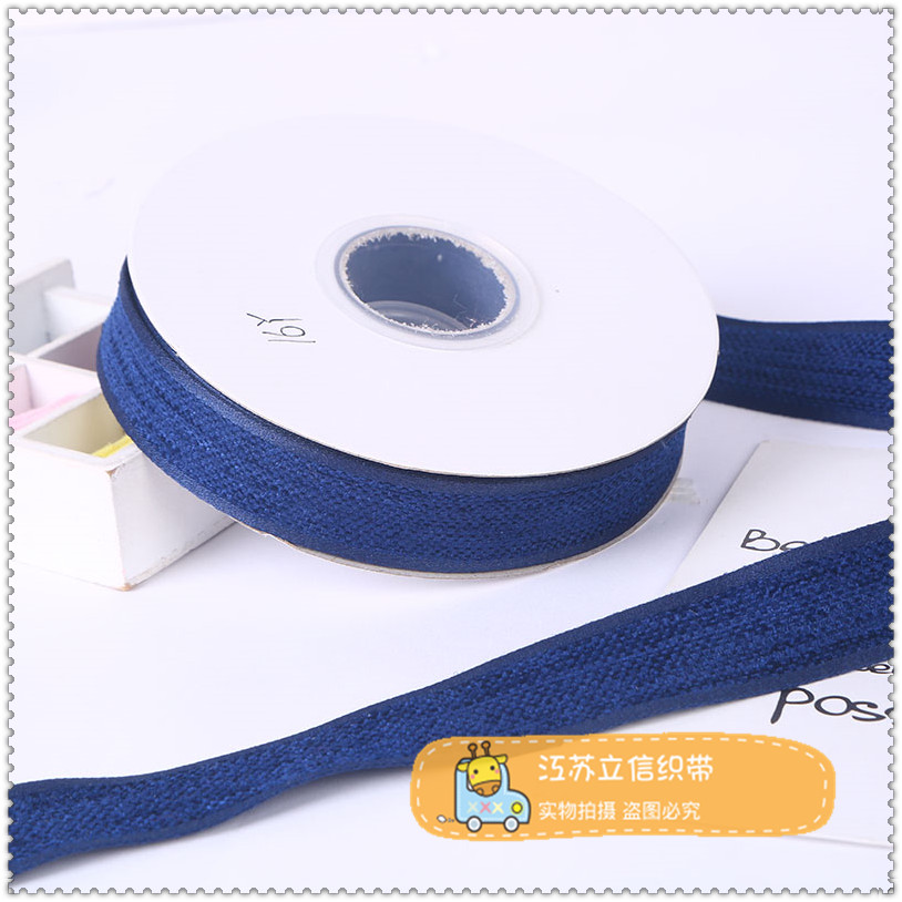 New polyester ribbon, silk ribbon, wedding gift packaging, DIY hair accessories, high-density colored ribbon, satin ribbon, woven ribbon, free shipping Specification image