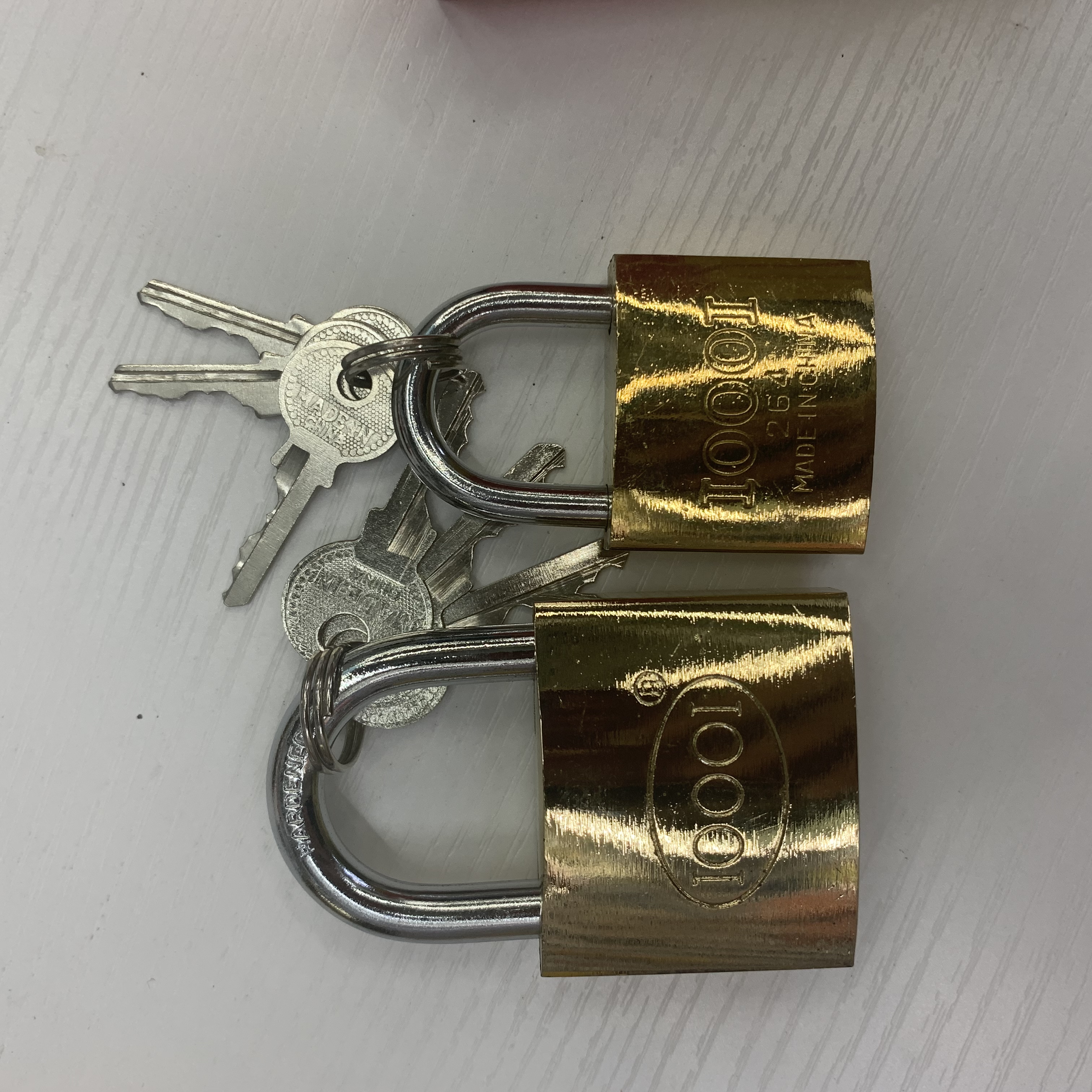 Titanium padlock Titanium padlock