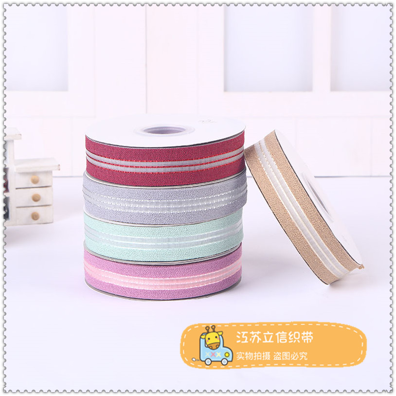 Hair accessories and hair clips, DIY materials, Valentine's Day flowers, gift packaging, ribbons, ribbons, single-ear gauze