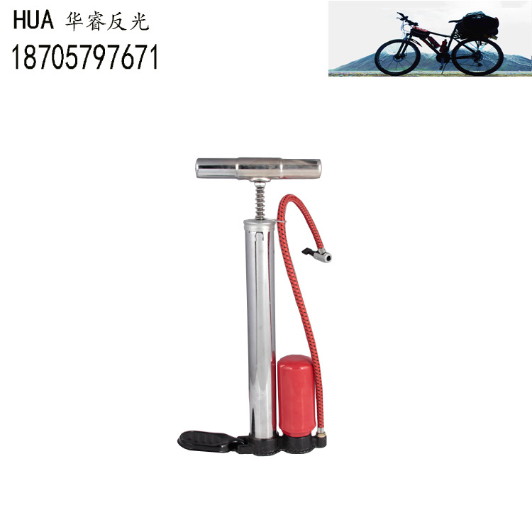 篮球打气筒自行车打气泵玩具充气配件摩托车自行车充气泵产品图