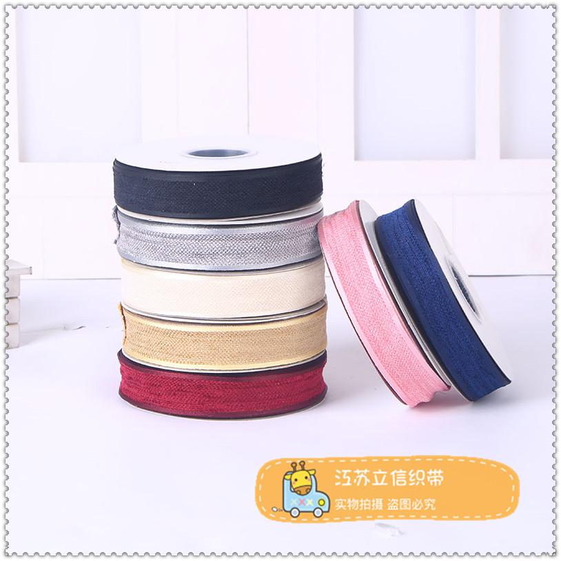New polyester ribbon, silk ribbon, wedding gift packaging, DIY hair accessories, high-density colored ribbon, satin ribbon, woven ribbon, free shipping