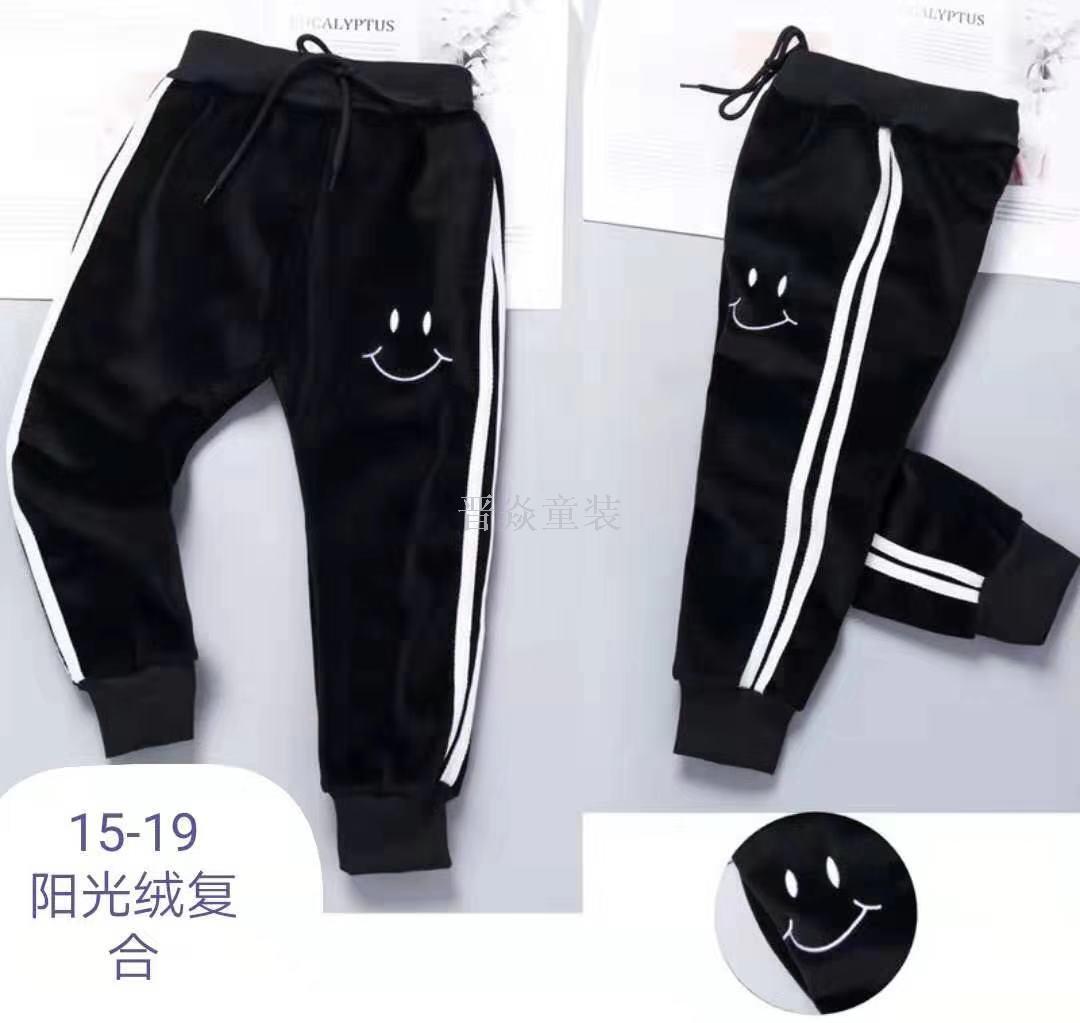 童保暖裤实物图