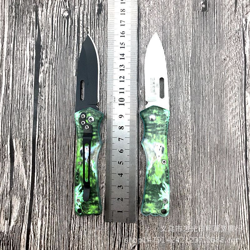 Boston stainless steel folding knife Portable Fruit knife 10-yuan store Multi-dimensional Store Hot Sale wholesale Application Scenario